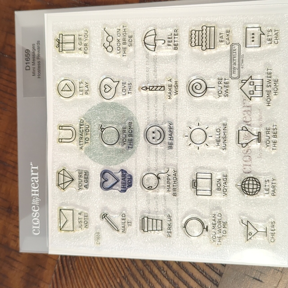 CTMH Clear Stamp Sets - ALL USED, some a lil and some a lot. - Picture 10 of 12